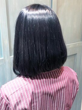 ヘア ジュレ ドゥ(hair jurer deux) 【ヘアジュレドゥ 汲田】ブルーグレージュ