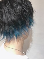 ブルー(BLUE) 【Blue】#メンズグラデーション#ターコイズカラー