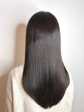 ジーナ 銀座(Zina) 小顔セミウェットウェーブピンクベージュハイライトカラー