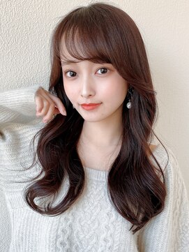 アフロート ディル(AFLOAT D'L) eri ヨシンモリ エギョモリ 韓国ヘアシースルーバングミディアム