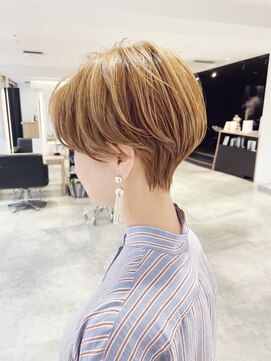 モッズヘア 仙台長町店(mod's hair) 【 くびれショート*ツヤ感UPケアカラー 】 佐藤 賢