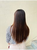 さらさらストレートロング