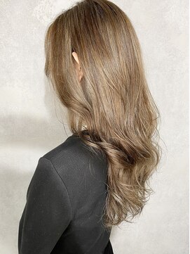 セシルヘアー(CECIL hair) ハイライト×ミルクティー