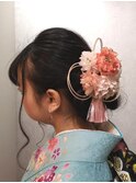 成人式ヘアセット☆