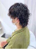 【ログネオン】ウルフカット×スパイラルパーマ