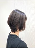 ひし型/グラデーションショート/小顔/ショートカット/30代40代