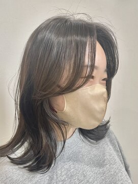 ランガリ ヘアアンドスパ(Rangali Hair&Spa) 【別府 ランガリ】レイヤーカット/盛れる顔まわり