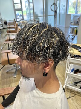 スペースビー(Space Be) メッシュツイスパパーマ