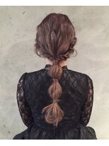 ルッソ チアロ(Lusso chiaro)&nbsp;ヘアセット×ベージュピンク/30代40代50代