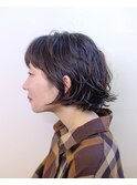 ショート#ボブ#豊橋#豊川#髪質改善#ケアパーマ#簡単スタイリング