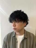 ウシワカマルエムティードット(USHIWAKAMARU MT.) 波巻きパーマ