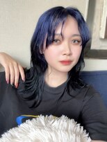 ボックスミコ(Box mico.)&nbsp;ルーツカラー☆ブルー×ブラック