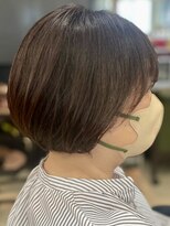 ヘアークリアー 春日部&nbsp;大人可愛い丸みショートボブ/可愛らしい印象に/30代40代50代
