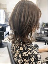 ダブルトーキョー シブヤ(W-TOKYO SHIBUYA)&nbsp;ネオウルフ×ナチュラルハイライトボブウルフ　ウルフカット