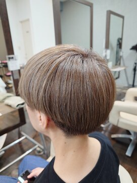 アヴァンス 北花田店(AVANCE) 個性派ショート×ブルージュグレイ