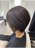 柔らかショートボブ