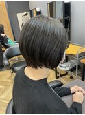 【ショートボブ×トリートメント】黒髪/ボブルフ/鎌取/林愛華