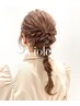 【土日祝10：00限定/写真映え抜群♪】Violetヘアセット＋顔周りカット￥8,250