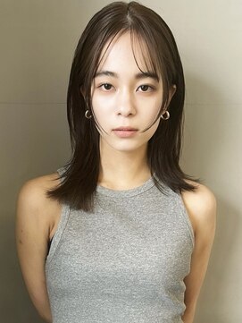 ミンクス渋谷スマートサロン(MINX shibuya smart salon) 【MINX】似合わせ小顔ウェーブミディアム_渋谷/髪質改善