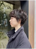 毛流れショートパーマ / momoka