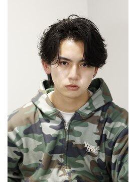 リップス 心斎橋(LIPPS) かき上げフェザーパーマ