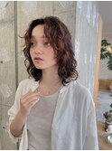 ッシュカット/パーマ/外ハネボブ/ワイドバング/ウェーブパーマ