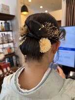 ビーバイシージャストビューティー(B by C just beauty)&nbsp;卒業式ヘアアレンジ