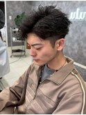 ピンツイスト/スパイキーショート/ブルーブラック/船橋駅/船橋