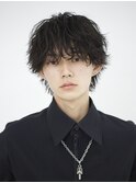 熊本メンズパーマ シャドウパーマ ラウンドマッシュ ショート