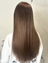 ラック(LUCK)&nbsp;透明感ベージュ/船橋/くすみベージュ/細めハイライト