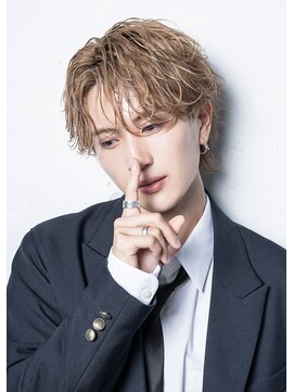 オーシャントーキョー 心斎橋(OCEAN TOKYO WEST) センターパート波巻きパーマシースルー