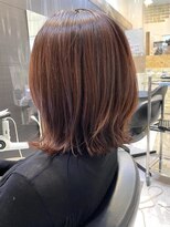 アニー 松戸(ANNI)&nbsp;ホワイトグレージュ/ミニウルフ/デジタルパーマ/チェリーブラウ