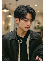 ヌードルバイコア(noodle by CoRe.gn)&nbsp;韓国風センターパートショート