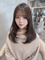 ロンドリゼル 札幌(Lond RiseL) オリーブグレー/前髪/ボブ/マロンベージュ/レイヤーカット/小顔