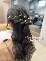 ジュエム(jouerm)&nbsp;ゆるふわハーフアップ♪