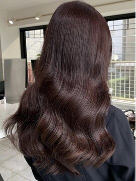 キラ 渋谷(KILLA) ツヤ髪スタイル/ミディアムレイヤー/ブルージュ/グレージュジュ