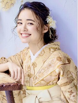 シャルメ 池袋(CHARMER)の写真/池袋駅30秒!卒業式受付中◎[ヘアセット+袴着付け￥12000]どんなスタイルにも使える![推し活ヘアセット￥3000]