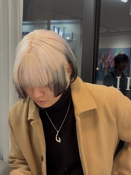 リベイル(LIVEIL) メンズ　アップバンク　スパイラルパーマ