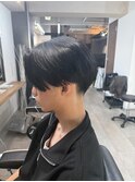 大宮/カット/短髪/毛流れ/センターパート