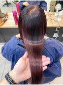 【新宿】縮毛矯正　髪質改善ストレート　艶髪
