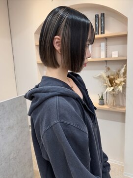 フォト 富山(foto) ミニボブ/ぱっつとボブ／切りっぱなしボブ