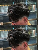 メンズココ メンズパーマ 韓国ヘア 日本橋店(MENS COCO) お客様スタイル フェード×センターパート
