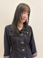 ロックス バイ マグ 松本(rocks BY MAG)&nbsp;シャギーハイレイヤーカット×色気オリーブベージュ
