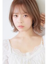 メモリーズ 表参道(Memories) ナチュラルボブ前髪ありイメチェン20代30代40代50代ショートボブ