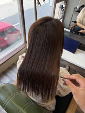 シーン(seen.) 美髪縮毛矯正+髪質改善トリートメント