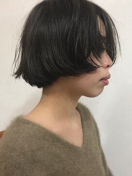 メロウ(MELLOW) #60年代リメイク＃切りっぱなし風＃前上がりなＢＯＢ