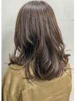 クアトログランシュ 水戸店(QUATRO×GranCieux) マッシュウルフアッシュベージュ★QUATRO★