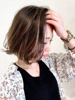 リトルカモジマ バイ ヴィーヴル(little kamojima by BIVRE)&nbsp;外国人風ボブ × ハイライト by shiho