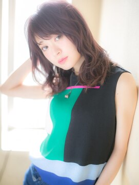 モッズ ヘア 福岡姪浜店(mod's hair) *mod's姪浜*…スパイシー＆クール♪無造作カールの小顔セミディd