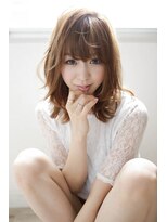 ロロネー 森ノ宮キューズモール(Lolonois) 【Lolonois森ノ宮】大人かわいいフェザーミディ（藤岡尚希）